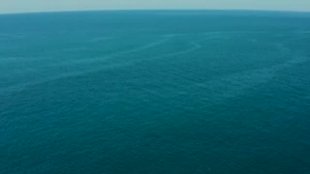 LA FORTUNA EAST CAPE BCS MEXICO-2022: Ocean Surface Transitioning to Coastal Shoreline