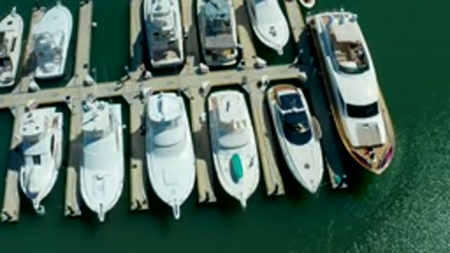 PUERTO LOS CABOS BCS MEXICO-2022: Boats Moving Gently in a Marina Dock