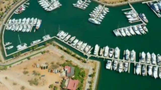 PUERTO LOS CABOS BCS MEXICO-2022: Boats Departing From a Marina