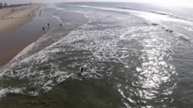 HUNTINGTON BEACH CALIFORNIA-2019: Day At The Beach