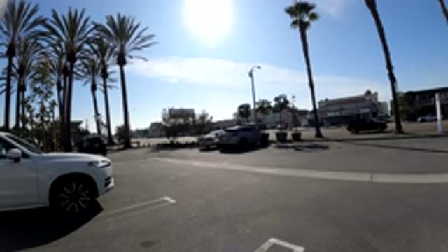 HUNTINGTON BEACH CALIFORNIA-2019: Time Lapse Of California's Largest Avenue