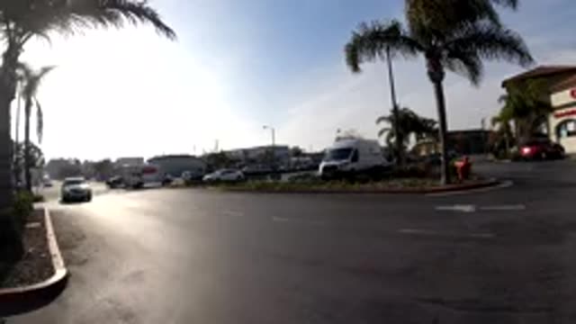 BOLSA CHICA CALIFORNIA-2019: Very Fast Moving Vehicles On A Busy Road With