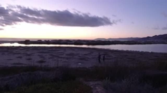 PISMO BEACH CALIFORNIA-2019: Dusk By The River