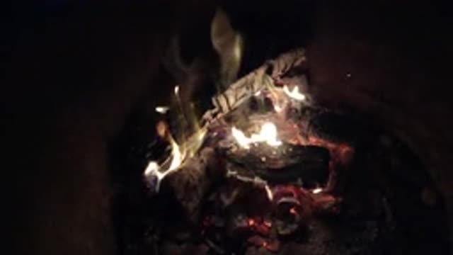 PISMO BEACH CALIFORNIA-2019: Flame Of Fire