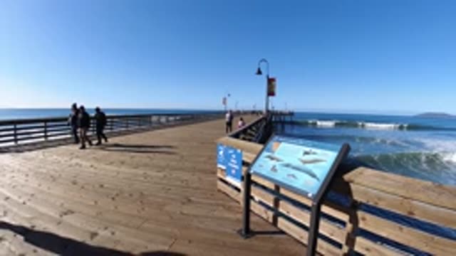 PISMO BEACH CALIFORNIA-2019: Acceleration Of A Street Recording Daily Of A