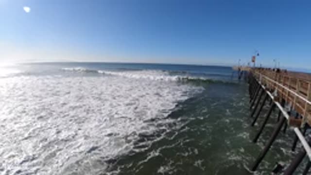PISMO BEACH CALIFORNIA-2019: Beautiful Day At The Beach