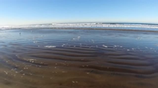 PISMO BEACH CALIFORNIA-2019: Beautiful Beach Landscape Featuring An Ocean View