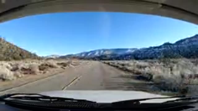 CENTRAL COAST CALIFORNIA-2019: Time Lapse Video On A Highway With A Snow