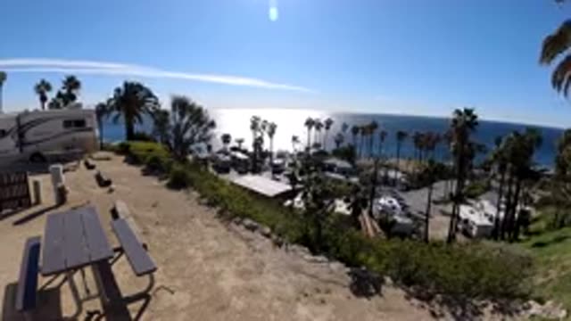 MALIBU CALIFORNIA-2019: A Park To The Sea With Coconut Trees