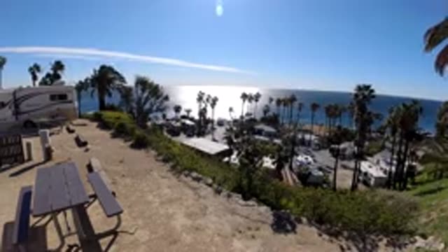 MALIBU CALIFORNIA-2019: Time Lapse Oceanfront Park