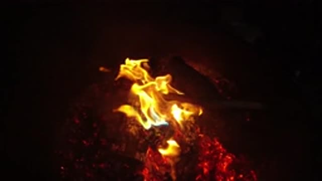 SAN CLEMENTE CALIFORNIA-2019: The Bering Wood Created A Beautiful Orange And