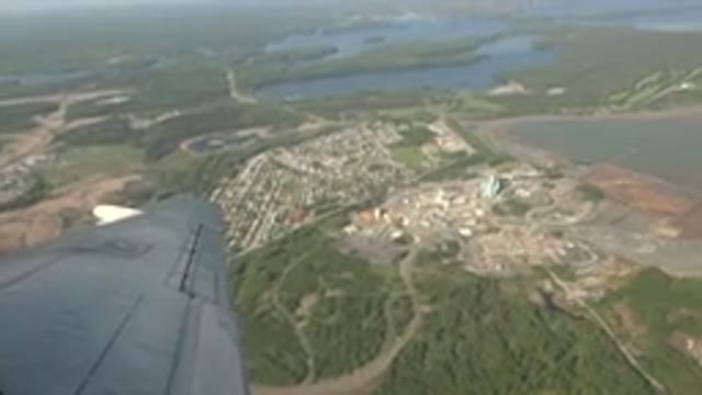 RED LAKE CANADA-2015: A Bird's Eye View From The Dark And Mysterious Plane