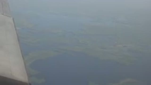 RED LAKE CANADA-2015: Water Covered Delta Wetlands With Little Signs Of Life