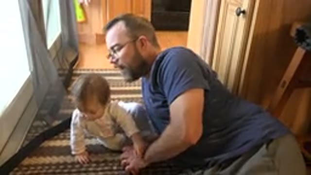 WESTMINSTER COLORADO-2015: A Father Spending Quality Time With His Toddler