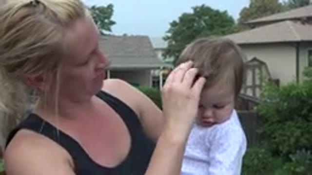 WESTMINSTER COLORADO-2015: Adorable Baby Getting Distracted While Her Mom Tries