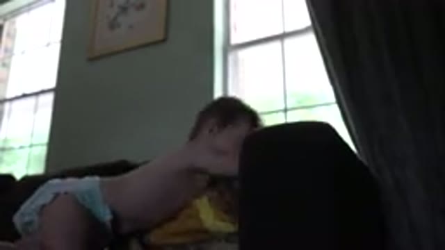 WESTMINSTER COLORADO-2015: Baby Crawling Around On Furniture In A House Alone