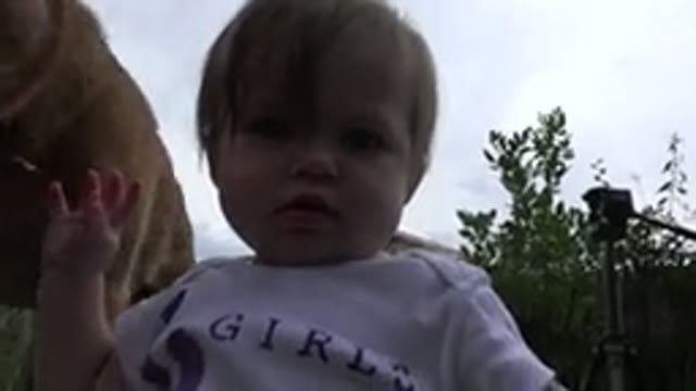 WESTMINSTER COLORADO-2015: Beautiful Baby Playing In The Garden Of Your House