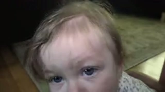 WESTMINSTER COLORADO-2015: Blonde Baby Girl With Blue Eyes In White Dress