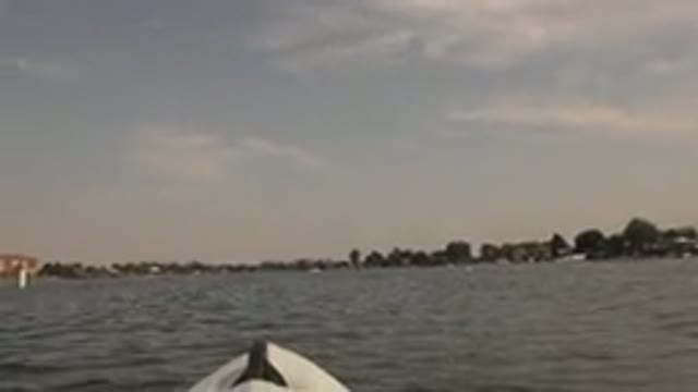 HIDDEN LAKE COLORADO-2015: Boat Stopped In The Middle Of The Sea Because The