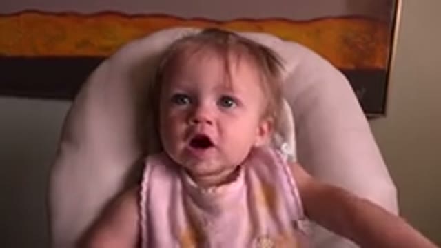 HIDDEN LAKE COLORADO-2015: A Good Looking Baby Sitting On The Baby Couch Alone