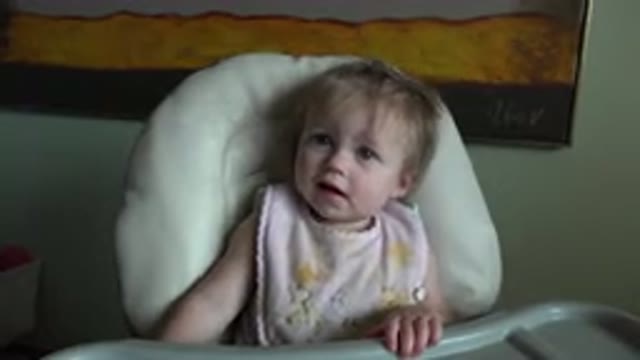 HIDDEN LAKE COLORADO-2015: A Funny Girl Child Is Sitting Alone In The White
