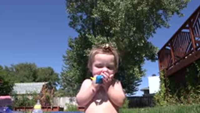 WESTMINSTER COLORADO-2015: Perfect Summer Day For The Pool Fun In The Yard For