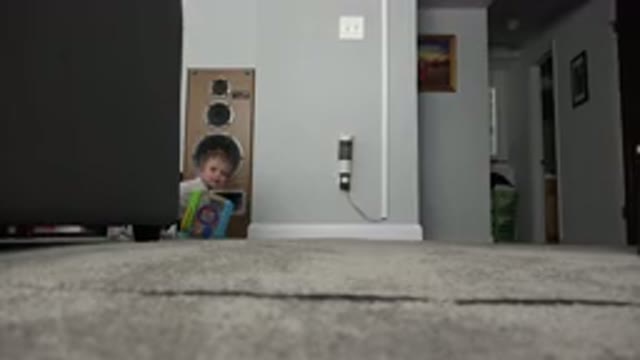 WESTMINSTER COLORADO-2015: A Baby Playing With His Toy While Watching Something