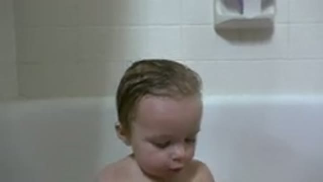 WESTMINSTER COLORADO-2015: The Baby Girl Taking Shower She Is Beautiful And Very