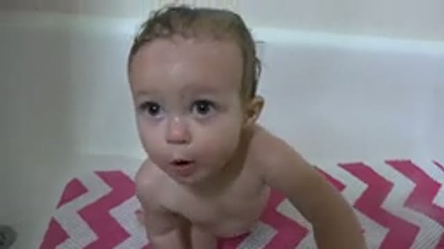 WESTMINSTER COLORADO-2015: Baby Taking A Bath And Playing With Dad In The Warm