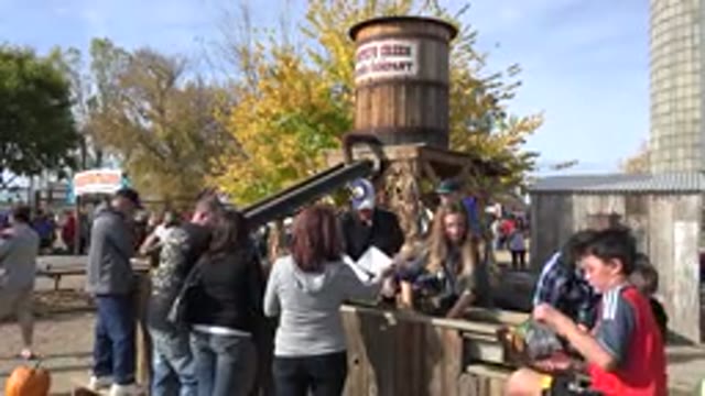BRIGHTON COLORADO-2015: There Are A Bunch Of People Gathering Around And Doing