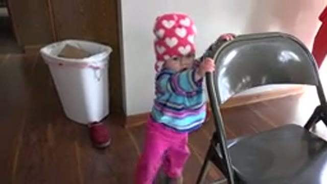 PRAIRIE GROVE ILLINOIS-2015: Baby Curious About Life