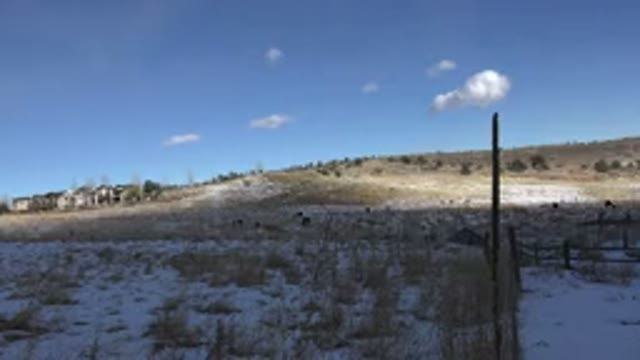 GOLDEN COLORADO-2015: Shadow Of Clouds Passing Over Deserted Landscape With