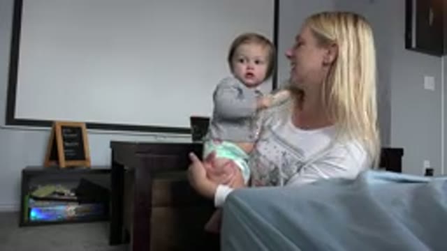WESTMINSTER COLORADO-2015: Baby Playing With His Mother's Hair And Both Having