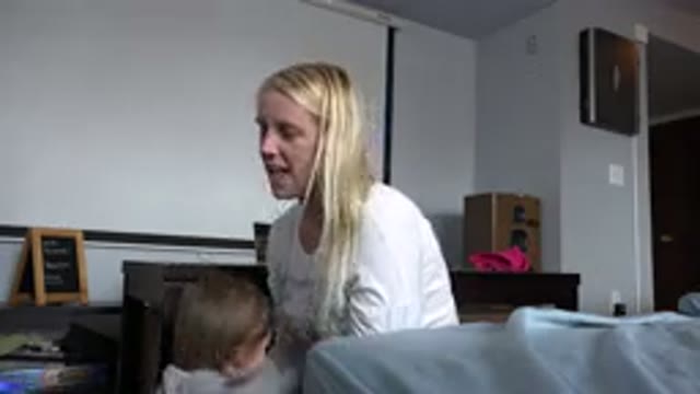 WESTMINSTER COLORADO-2015: Mother Filming Her Child Playing