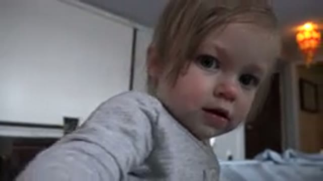 WESTMINSTER COLORADO-2015: Cute Little Toddler Playing With Her Mother In The