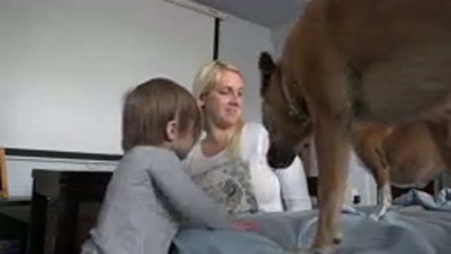 WESTMINSTER COLORADO-2015: A Blonde Woman And A Blonde Child Playing With Two
