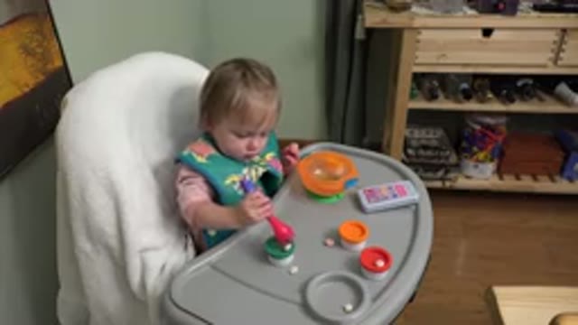 WESTMINSTER COLORADO-2015: Child Playing With Food On The Table