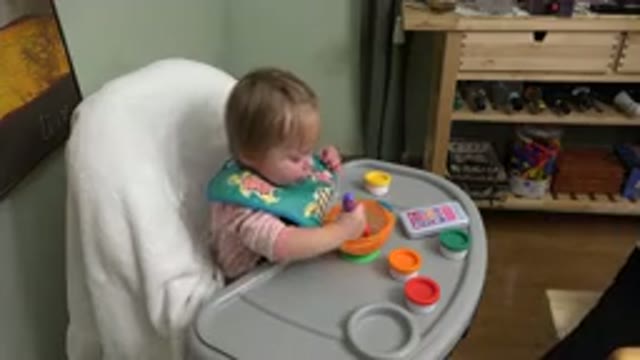 WESTMINSTER COLORADO-2015: Mom And Daughter Sitting In A House And Playing