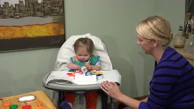 WESTMINSTER COLORADO-2015: Mom And Daughter Sitting In A House And Playing