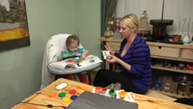 WESTMINSTER COLORADO-2015: Mom And Daughter Sitting On A Play House And Playing