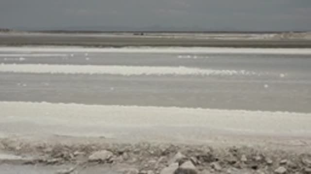 GUERRERO NEGRO BCS MEXICO-2022: Shifting Clouds Over Salt Flat