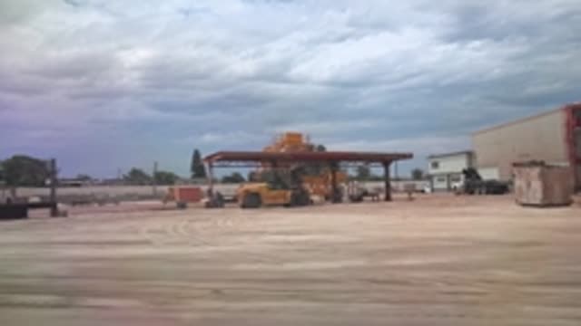 GUERRERO NEGRO BCS MEXICO-2022: Industrial Yard with Heavy Equipment and Open Space