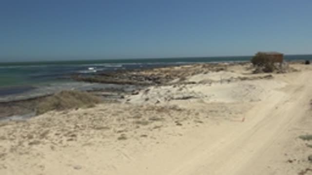 LA BOCANA BCS MEXICO-2022: Sandy Beach Path with Vanishing Structure