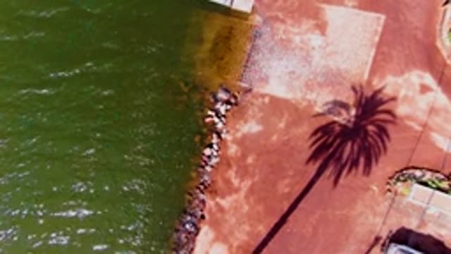 MULEGE BCS MEXICO-2022: Tidal Water Lapping Rocky Shoreline