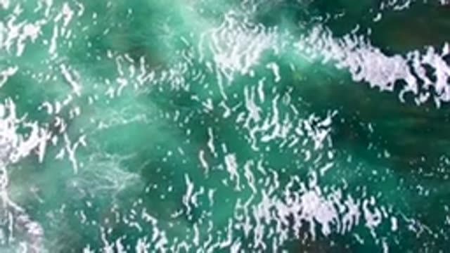 LA BOCANA BCS MEXICO-2022: Turbulent Ocean Surface with Seabed Details