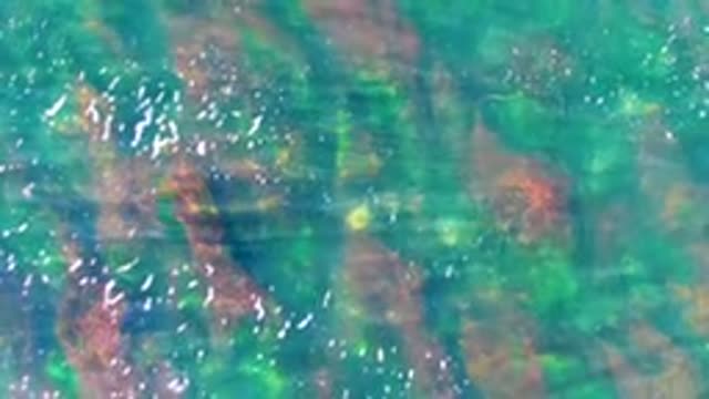 LA BOCANA BCS MEXICO-2022: Gentle Ripples Over Shallow Turquoise Water with Rocks