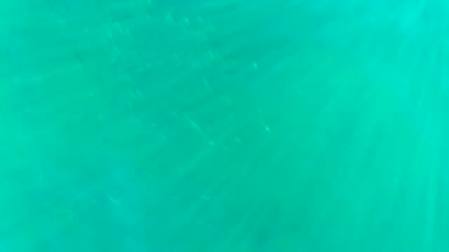 Underwater Sunlight Patterns in Clear Turquoise Water