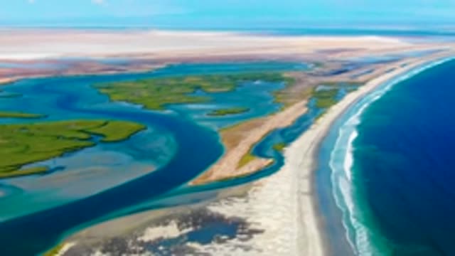 LA BOCANA BCS MEXICO-2022: Sandy Beach and Coastal Inlets in Motion