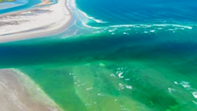LA BOCANA BCS MEXICO-2022: Coastal Shoreline with Turquoise Waters and Gentle Waves