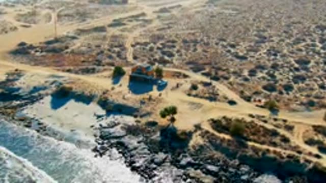 LA BOCANA BCS MEXICO-2022: Coastal Desert House and Rocky Shoreline